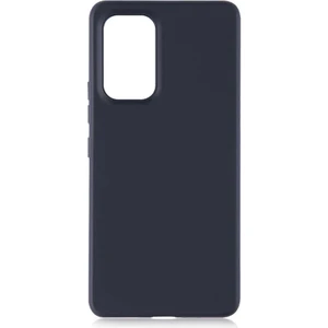 Case 4U Samsung Galaxy A53 5G Uyumlu Kılıf Klasik Mat Renkli Yumuşak Premier Silikon Siyah