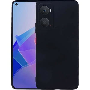 Case 4U Oppo A36 Kılıf Klasik Mat Renkli Yumuşak Premier Silikon Siyah