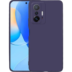 Case 4U Xiaomi Mi 11T 5G Kılıf Klasik Mat Renkli Yumuşak Premier Silikon Lacivert