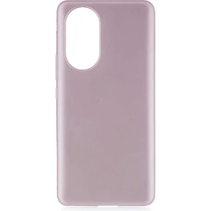 Case 4U Huawei Nova 9 Kılıf Klasik Mat Renkli Yumuşak Premier Silikon Rose Gold