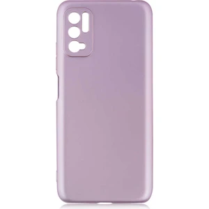 Case 4U Xiaomi Redmi Note 10 5G Kılıf Klasik Mat Renkli Yumuşak Premier Silikon Rose Gold