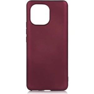 Case 4U Xiaomi Mi 11 Kılıf Klasik Mat Renkli Yumuşak Premier Silikon Mürdüm