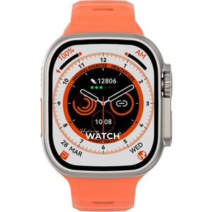 Watch Dt 8 Ultra Plus 49 mm Gümüş Akıllı Saat Iphone ve Android Tüm Telefonlara Uyumlu