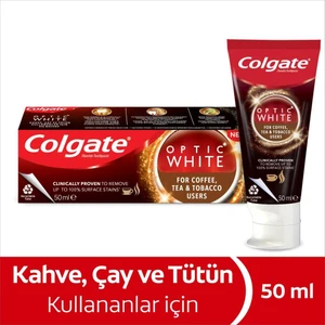 Optic White Kahve, Çay ve Tütün Kullanıcıları Için Diş Macunu 50 ml