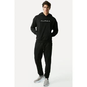 Unisex Alpha Baskılı Eşofman Takımı