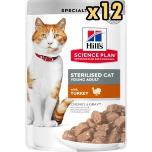 Gravy Hindili Kısır Kedi Konservesi 85 gr x 12 Adet