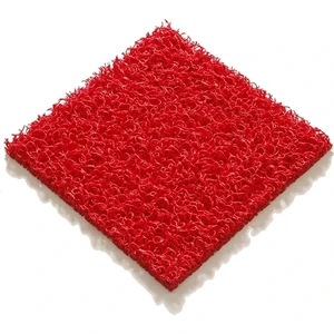 Paspas Kırmızı Kıvırcık Paspas (Her Ölçüde Kesilebilir)