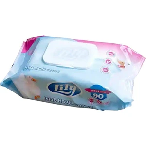 Islak Havlu Kapaklı 90' Yaprak (3,lü Paket)