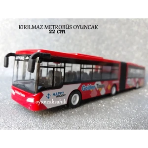 Otobüs Körüklü Oyuncak 22CM Yolcu Otobüsü Kırılmaz Metrobüs