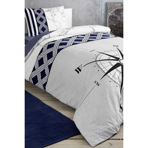 Navi Tek Kişilik Nevresim Takımı - Navi Lacivert