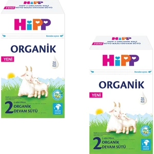 2 Organik Keçi Sütü Bazlı Devam Sütü 400gr 2 Adet
