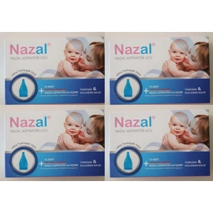 Burun Aspiratör Yedek Uç Yumuşak 12 Li Otribebe Uyumlu 4 Kutu