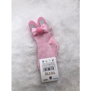 Sevimli Tavşancık Bebe Çocuk Kulaklı Çorap