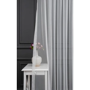 Taç Grek 1/2 Seyrek Pile Tül Perde Tek Kanat - Ekru 100 x 270 cm