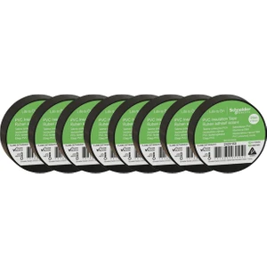 Schneider Electric 2420103 İzole Bant Siyah 19X20 Metre 8'li Paket