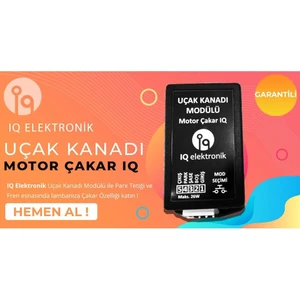 Drs Tuning Iq Uçak Kanadı Motor Çakar & F1 Çakar Tek Modul 2in1