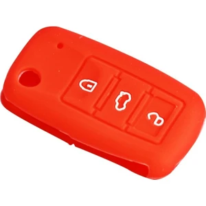 Drs Tuning Silikon Anahtar Kabı- Volkswagen/jetta Kırmızı / SYPD52-1