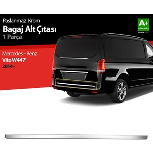 Drs Tuning Mercedes Vito W447 Krom Bagaj Alt Çıtası 2014 Üzeri