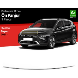 Drs Tuning Hyundai Bayon Krom Ön Panjur 2021 Üzeri
