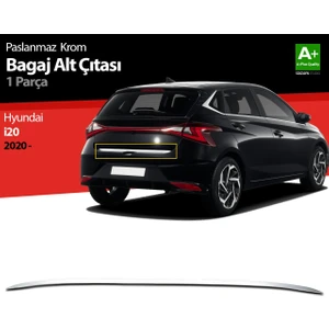 Drs Tuning Hyundai I20 Krom Bagaj Alt Çıtası 2020 Üzeri
