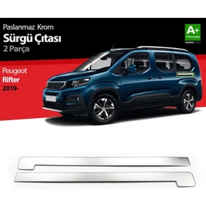 Drs Tuning Peugeot Rifter Krom Sürgülü Kapı Çıtası 2019 Üzeri