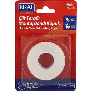 Montaj Bandı Çift Taraflı Köpük  15MM x 1,9m 2510G