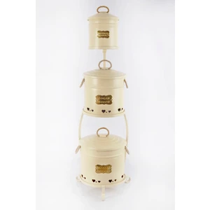 Yıldıray Metal Metal Standlı 3 Katlı Patates Soğan Sarımsaklık