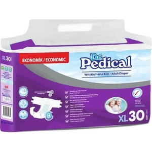 Dr. Pedical Hasta Bezi Bel Bantlı Xlarge 90 Adet