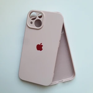 Pirok Store Apple iPhone 14 Uyumlu Kamera Korumalı Içi Kadife Silikon Kılıf