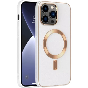 Apple iPhone 11 Pro Kılıf Magsafe Wireless Kablosuz Şarj Uyumlu Suni Deri Hibrit Kapak