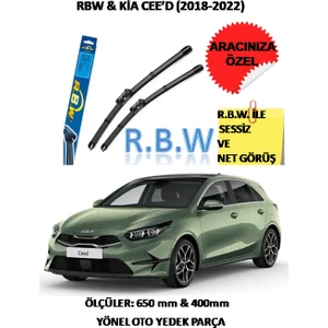 Kia Cee’d (2018-2022) Hybrid Tip Kancalı Araca Özel Silecek Seti