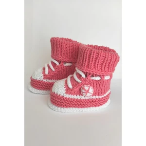 Good Babies Convers El Yapımı Örgü Bebek Patiği