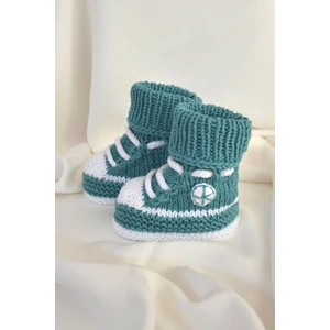 Good Babies Convers El Yapımı Örgü Bebek Patiği