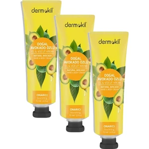 Doğal Avokado Yağlı Krem 75 ml 3 Lü