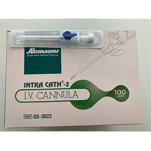 Intraket Kanül Mavi 100’lü