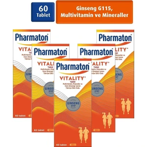 Vitality 60 Tablet 5 Adet
