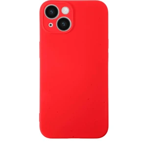 Case World Apple iPhone 14 Plus ile Uyumlu Kapak Içi Kadife Kamera Korumalı Lansman Silikon ile Uyumlu Kılıf - Kırmızı