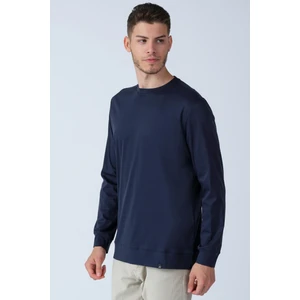 Alexander Gardi Bisiklet Yaka Uzun Kollu Basic T-Shirt (E21-72400)