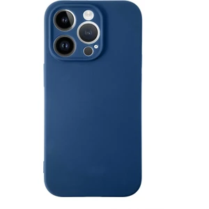 Caseart Apple iPhone 14 Pro Max Kapak Içi Kadife Kamera Korumalı Lansman Silikon Kılıf - Lacivert