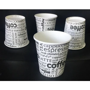 4 Oz Karton Bardak Kahve ve Expresso Bardağı 50ADET(1 Pkt)