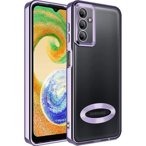 Kny Samsung Galaxy A13 5g Kılıf Renkli Kenarlı Parlak Logo Açık Omega Silikon