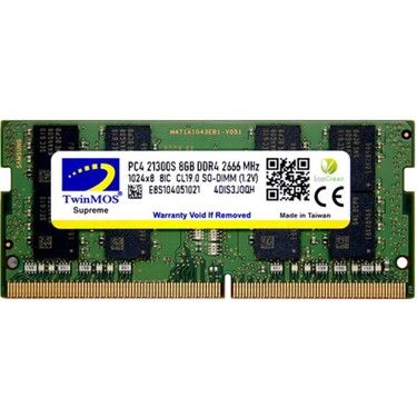 Sodimm Ram 2666mhz Ddr4 Twinmos Sodimm GB 2666MHZ Ddr4 Notebook