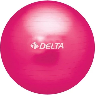 Delta 55 cm Dura-Strong Deluxe Fuşya Pilates Topu Tekil Kullanım Amacı ile Standart