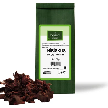 Modern Aktar Hıbıskus Carcade Bamya Çiçeği 70 gr Fiyatı