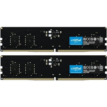 Crucial 32GB Kit (2X16GB) Ddr5 5600 Udımm CL46 (16GBIT) Pc Fiyatı