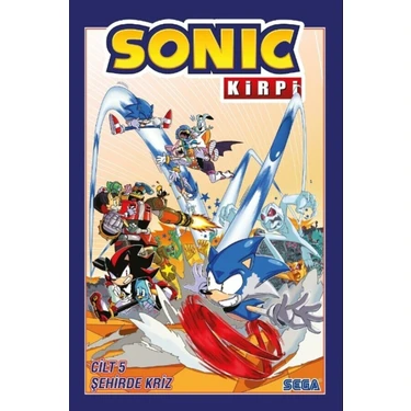 Presstij Kirpi Sonic Cilt 5: Şehirde Kriz Türkçe
