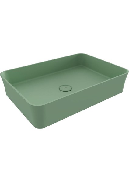 Bocchi Sottile Slim Line Çanak Lavabo 55 cm Mat Mint Yeşil 1476-033-0125