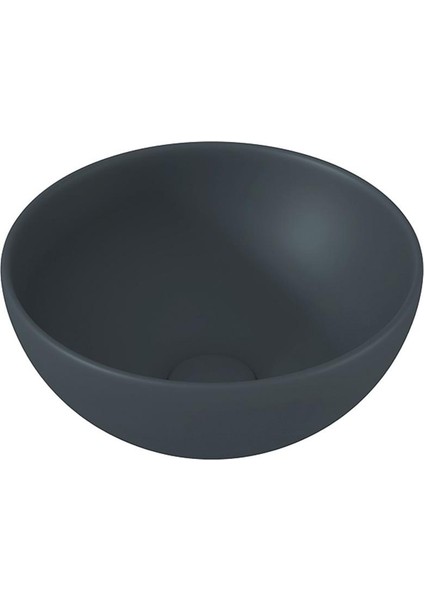 Bocchi Sottile Slim Line Çanak Lavabo 26 cm Mat Antrasit 1471-020-0125