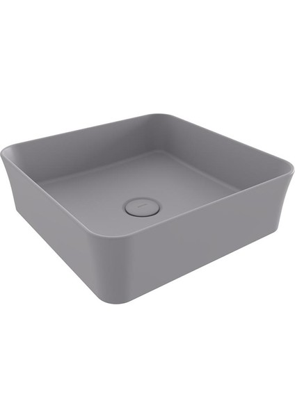 Bocchi Sottile Slim Line Çanak Lavabo 38 cm Mat Gri 1477-006-0125