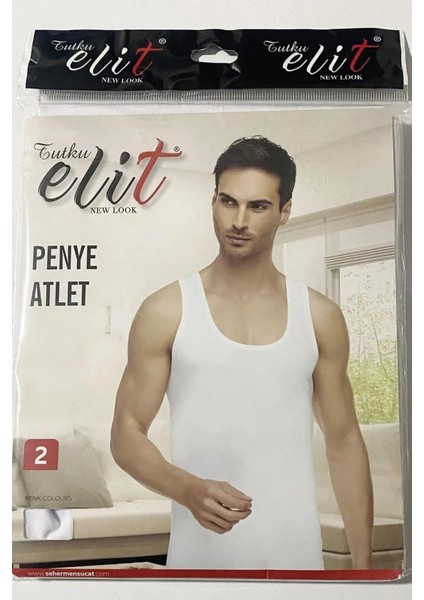 Erkek Penye Askılı Atlet 1001 - 3 Adet